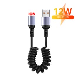 6A Elbow USB Type C Spring Short Cable 20cm to 1m 66W 100W Dual Type C Fast Charging Cable Wire For iPhone 15 16 Samsung Xiaomi