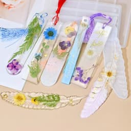 Bookmark Silicone Mold Rectangle Epoxy Resin Casting Mould For DIY Crystal Epoxy Resin Book Decoration Crafts Accessories