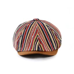 2026 New Striped Newsboy Cap For Men Soft Cotton Octagonal Hat Fashion Autumn Hats Women Bone Boinas Gatsby Caps Street Male Hat