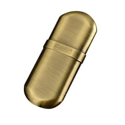 ZORRO Retro Brass Mini Ultra-thin Windproof Kerosine Lighter Grinding Wheel Metal Outdoor Waterproof Portable Lighters Smoking