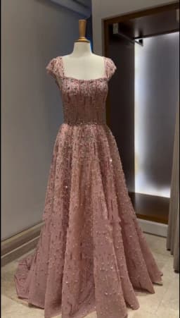 FATAPAESE Customized Glitter Beaded Fully Crystals Gems Wedding Gown Cape-Strap Sequin Sheath Mermaid Bridal Floor-length Gown