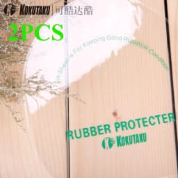 KOKUTAKU Blütenkirsche Table Tennis Racket Rubber Non-Sticky Protective Film PVC Transparent Waterproof Cover For Ping Pong Bat