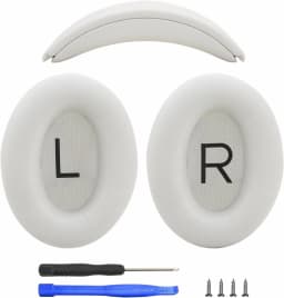 KUTOU Replacement Headband Cushion and Earpads for Bose QC35 QC45 Headphones with Noise Isolation Memory Foamment Accessories