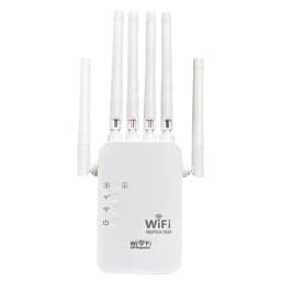WiFi Extender Repeater, WiFi Signal Booster With Ethernet Port, WiFi Long Range Amplifier Works With WiFi AP/ Repeater, UK Plug