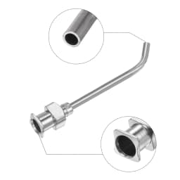 12pcs Dispensing Needles 14G 15G 16G 17G 18G 19G 20G 22G 24G 25G 26G 28G 30G 32G 34G 1" Blunt Tip Bent Needles with Luer Lock