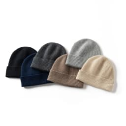 MERRILAMB Natural Cashmere Hat For Men Winter Soft Warm Outdoor Casual Knitted Beanie Hat Autumn Solid Color Ribbed Caps