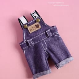 Jeans Doll Skirt Overalls Handmade DIY Bear Doll Overalls Multi-color Clothing Plush Toys For 15cm Cotton Doll Accessories
