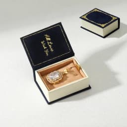 1PCS Flip Cover Book Shaped Jewelry Display Box Simple Earrings Ring Necklace Pendant Storage Box Portable Travel Jewelry Holder