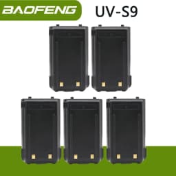 Baofeng UV-S9 Plus Battery UV-5R+Plus UV-S9 Pro Walkie Talkie Li-ion Original Batteries USB Charging 2800 mAh UV-S9 V2 UV-5R Max