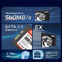 KingSpec SSD 2.5 120 gb 240 gb 480gb SATA 256 1 tb 512gb Hard Disk Ssd Drive for Laptop HD Pra Notebook Disco SDD HDD