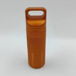Backpack Attachment Outdoor Waterproof Storage Box Portable Medicine Bottle Aluminium Alloy Sealed Cylindrical Keyring Accessory