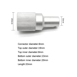 Flex Shaft Motor Connector for Hanging Grinder Aluminium Plastic Jewellery Polishing Machine Accessories Jewelry Tools