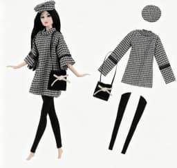 New style Toy accessories gift pretty clothes for your BB FR 1/6 scale dolls BBIKD21C