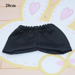 20CM Cotton Doll Clothes Pants Candy Color Denim Shorts Versatile Casual Wears Jeans Trousers For Idol Dolls Accessories Toys
