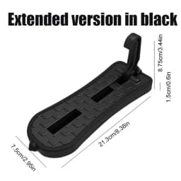 Extended Foldable Car Roof Rack Step Car Door Step Universal Latch Hook Auxiliary Foot Pedal Auto Rooftop Luggage Step Ladder