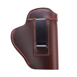 Tactical Left Right Leather Holster for Concealed Carry Airsoft IWB Gun Holsters for 17 19 9mm Hunting Universal Leather Case