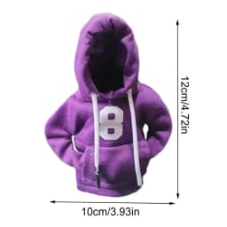 Eye-catching Styles Car Shift Knob Hoodie Funny Gear Stick Hoodie Anti Slip Shifter Sweater For Car accessories