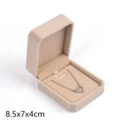 Wine Red Jewelry Packaging Necklace Packaging Organizer Ring Box Bulk Gift Box Earring Holder Gift Box Necklace Organizer 2025