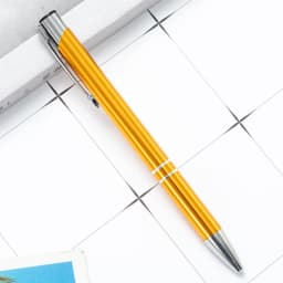50Pcs/Lot Ballpoint Pen Black Blue Ink School Office Student Pen Free Customized Logo Name Text