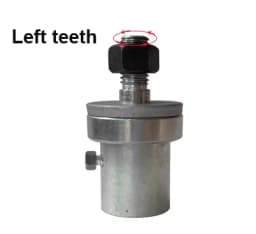 Motor Shaft Adapter 14MM to 12.6mm Flat Mill Coupling Waterproof Shaft Head for Gemstone Machine
