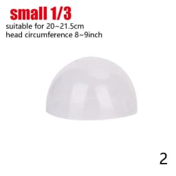 1/3 1/4 1/6 1/8 1/12 Doll-specific Wig Headgear Silicone Anti Slip Anti Staining Fixed Hair Headgear Doll Toys Accessories