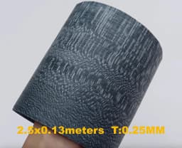 0.2-0.25mm Natural Thin Wood Veneer Roll White Oak Black Walnut Ebony Furniture Decorative Surface Board Panel Veener
