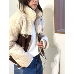 Women's Thickened Cotton Jacket Outerwear Chic Winter New Style Versatile Unique Design Fashionable Mosaic Warm Top