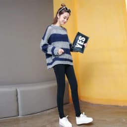 M-6XL Plus Size Winter Plus Velvet Thicken Stretch Skinny Imitation Denim Leggings Women Elastic Waist Black Pencil Pants C6669