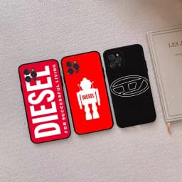 Fashion Diesel Phone Case For IPhone 16 17 Air 15 14 13 12 11 Pro Max 16E Plus Fundas