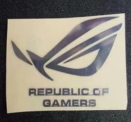 ASUS ROG player Country Metal sticker Asus mobile phone laptop tablet case metal sticker