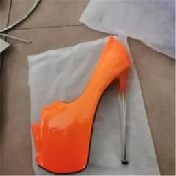 SDTRFT Cosplay Platforms Stilettos 22cm Ultra Thin High Heels Sexy Ladies Party Pumps Shallow Mouth Catwalk Shows Women's Shoes