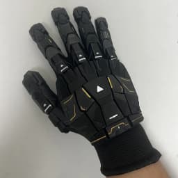 Gothic Techwear Exoskeleton Gloves 3D Printing Handmade Gluing Punk Mechanical Gloves Wearable Hand Armor Cosplay Props