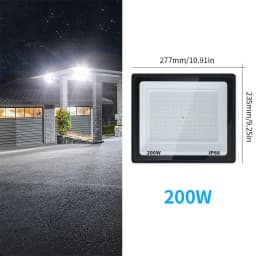 LED Spotlight High brightness 220V 10W 20W 30W 50W 100W 150W 200W 300W Waterproof IP66 Garden Outdoor Light lamp Reflector lamp