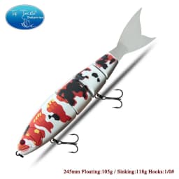 Top tackle industries Swimbait Lure Jointed bait Floating Sinking Giant Bait Floating fure Bait Bass fsihingLure GiantBait