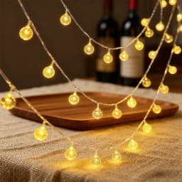 USB/Battery Powered String Lights 10/20/40/80 LEDs Crystal Globe Balls Waterproof Fairy Garland For Outdoor Garden Xmas Wedding