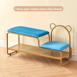 Integrated Shoe Changing Stool And Shoe Cabinet for Home Entrance Simple Design Door with Changing Stool at Entrance