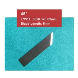 10Pcs Aoke Kasemake AMEIDA RUK Vibration Knifes Blade Cutter Head Oscillating Blade 16°-45°For CNC Genuine Leather Machine