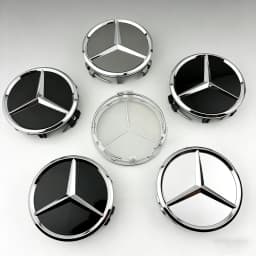20Pcs 75mm Car Wheel Center Cap Hub Covers Badge For Mercedes Benz AMG B/C/E/S Class C43 C63 E43 E53 E63 GLC GLK CLA Accessories