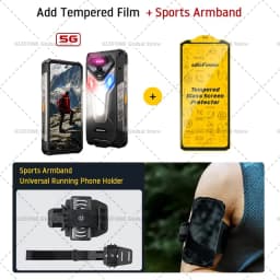 Ulefone Armor 34+ NFC 5G AI Rugged Phone 25500mAh Up to 32GB+512GB 120Hz Display 6.95" Android 15 Smartphon