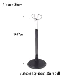 Adjustable Metal White Black Doll Dummy Puppet Wrist Stand Holder Bracket Support Dollhouse Accessories Toy Store Display