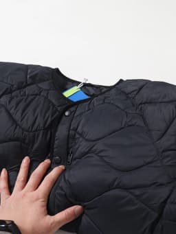 Thermal Cotton Jacket for Men And Women Stylish Fashionable City Casual Long Sleeve Button up Stand Collar Coat