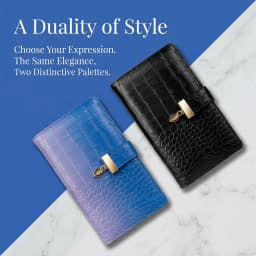 RFID Blocking Gradient Crocodile PU Passport Cover Women Travel Wallet Multi Card Slots Ticket Organizer Anti Theft Doc Holder