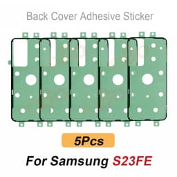 5Pcs Back Cover Adhesive Waterproof Seal Sticker for Samsung S23 S24 Plus FE Ultra Series Rear Housing Glue Repair Sticker
