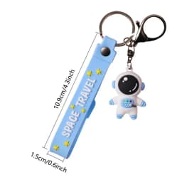 Astronaut Keychain Astronaut Space Key Ring Pendant Colorful Key Ring For Backpack School Bag Phone