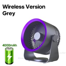 Multifunctional Electric Fan Circulator 4000mAh Wireless/USB Portable Home Quiet Ventilator Desktop Wall Ceiling Fan Air Cooler