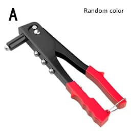 1Pc Heavy Duty Riveter Set Rivet Gun And 50Pcs Blind Rivets Assortment Kit Hand Tools Nut Rivet Tool For Craft And Home Repair