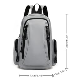 Multi Functional Oxford Mini Backpack,Sports Chest Bag,Men's Shoulder Bag,Suitable for Daily Commuting,Outdoor Sports,Travel,Etc