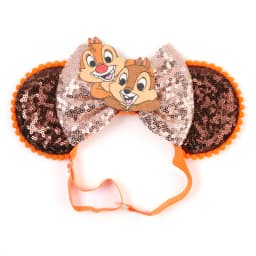 Mouse Ears Adjustable Headband Cartoon Sequin Bows Headband Birthday Party Christmas Princess Cosplay Costume For Women Adult