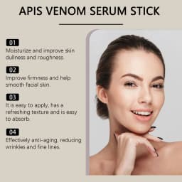 Bee Venom Serum Stick Eliminates Wrinkles Improve Sagging Skin Increase Elasticity Reduce Redness Firming Lifting Skin Care 30g
