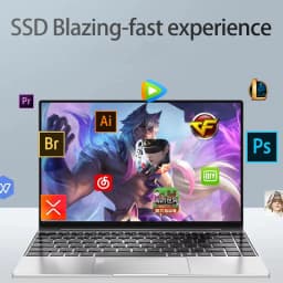 2026 Laptop Core i9-10980HK Portable Laptops Windows 11 16GB 32GB RAM 1TB 2TB SSD 1920*1080 HD PC Gaming Computer Notebook Gamer